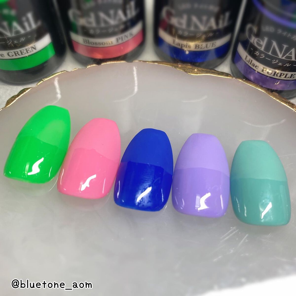 ジェルネイル(ライト対応)/セリア/ジェルネイルを使ったクチコミ(8枚目)