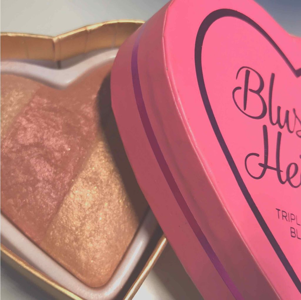 ブラッシング ハート/MAKEUP REVOLUTION/パウダーチークを使ったクチコミ(1枚目)