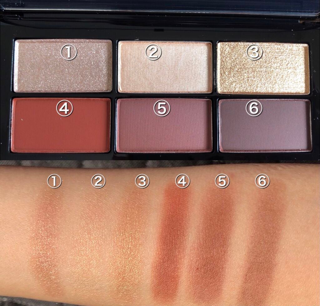 サンジェルマンデプレ アイシャドーパレット/NARS/アイシャドウパレットを使ったクチコミ(2枚目)