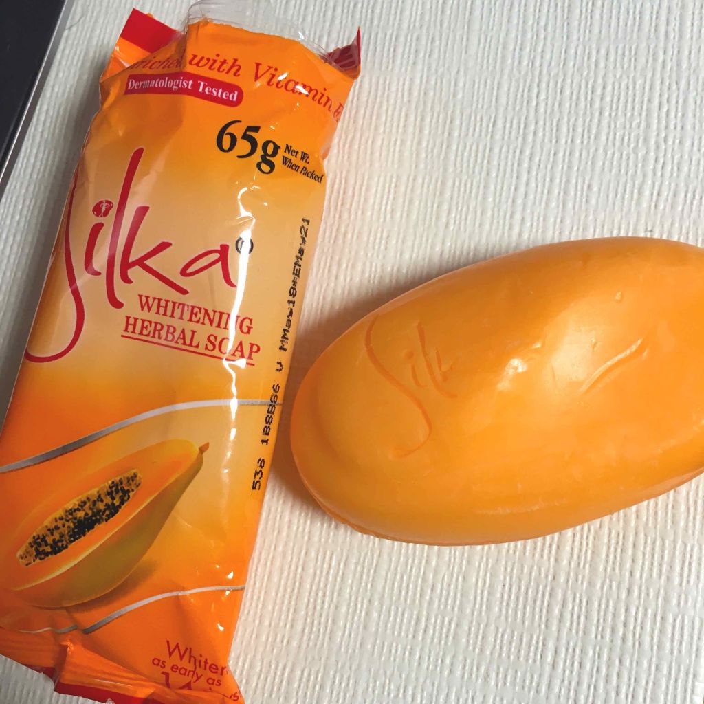 パパイヤ石鹸 Silka/パパイヤ石鹸 Silka/洗顔石鹸を使ったクチコミ(1枚目)