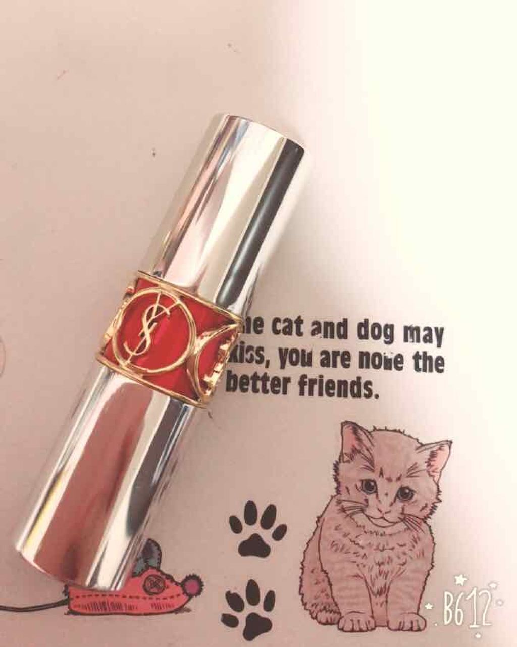 ヴォリュプテ ティントインバーム/YVES SAINT LAURENT BEAUTE/口紅を使ったクチコミ（1枚目）