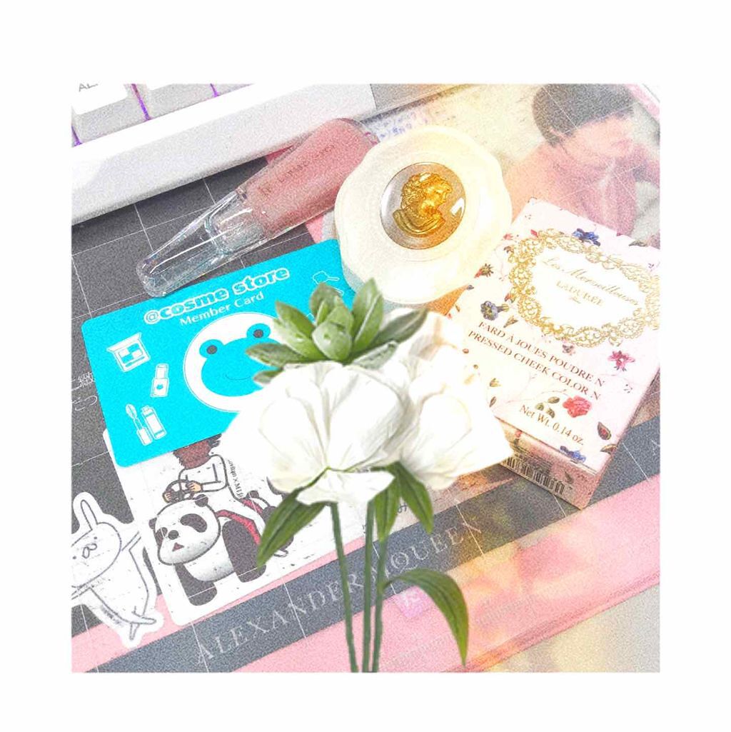 プレスト チークカラー N/レ・メルヴェイユーズ ラデュレ/パウダーチークを使ったクチコミ（1枚目）