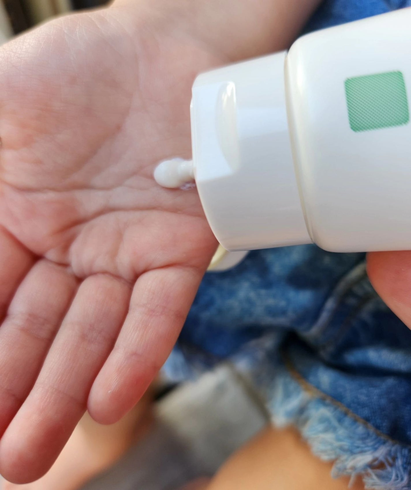 アロベビー オールインワンUVミルク/ALOBABY/日焼け止めミルクを使ったクチコミ(2枚目)