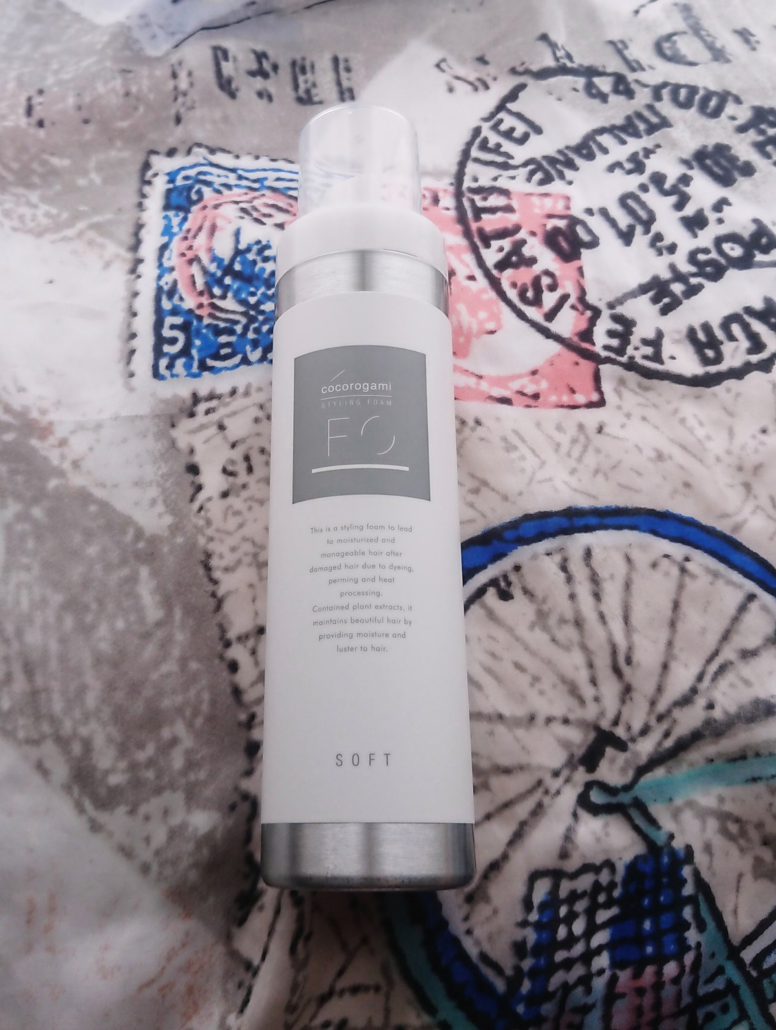 ココロガミ ボタニカル スタイリングフォーム ソフト/cocorogami /ヘアムースを使ったクチコミ（1枚目）