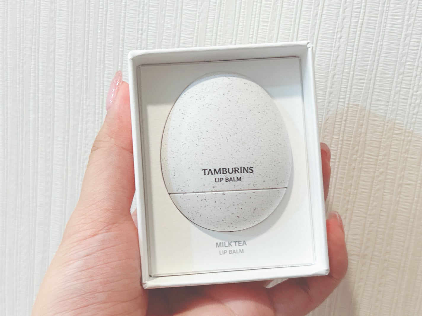 THE EGG LIP BALM/tamburins/リップバームを使ったクチコミ(1枚目)