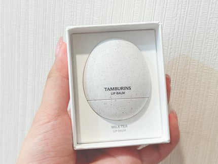 THE EGG LIP BALM/tamburins/リップバームを使ったクチコミ(1枚目)