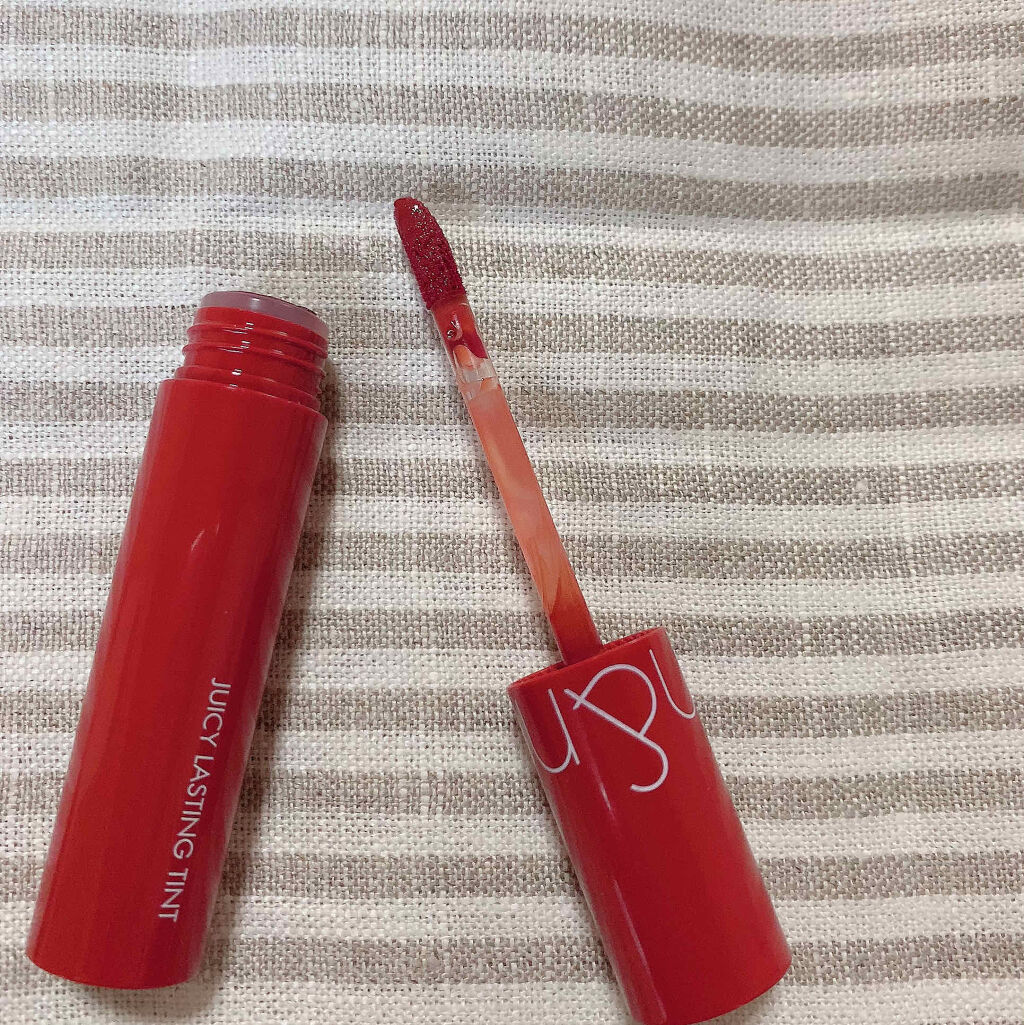 ジューシーラスティングティント/rom&nd/リップティントを使ったクチコミ（3枚目）