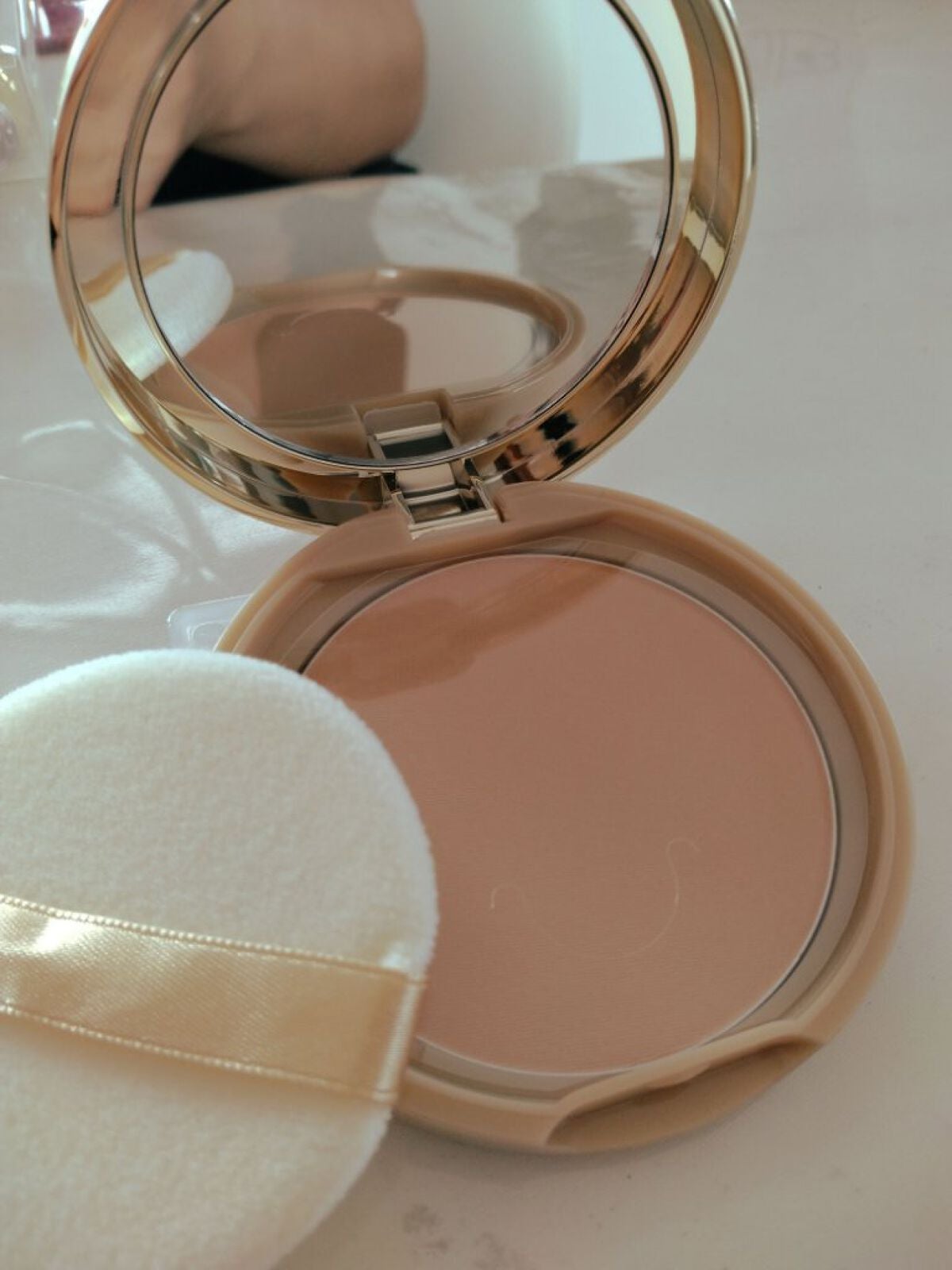 マシュマロフィニッシュパウダー/キャンメイク/プレストパウダーを使ったクチコミ(5枚目)