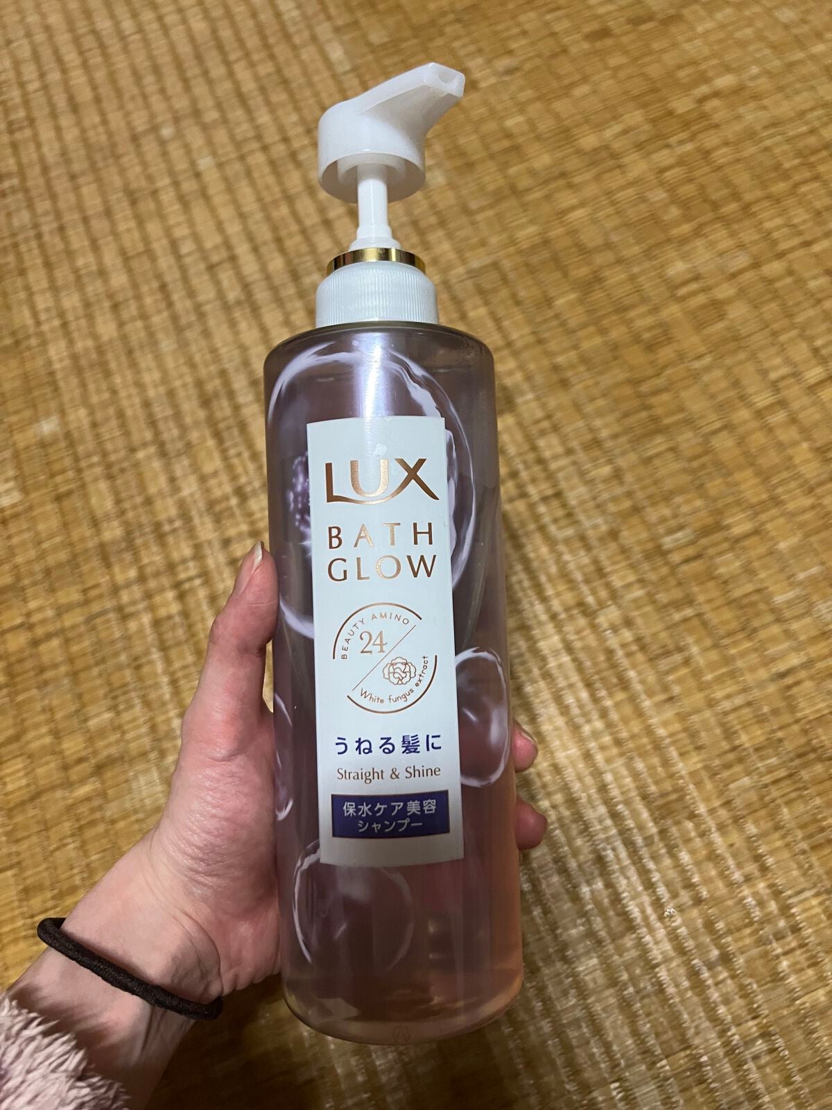 バスグロウ ストレート&シャイン シャンプー/トリートメント/LUX/市販シャンプーを使ったクチコミ(2枚目)