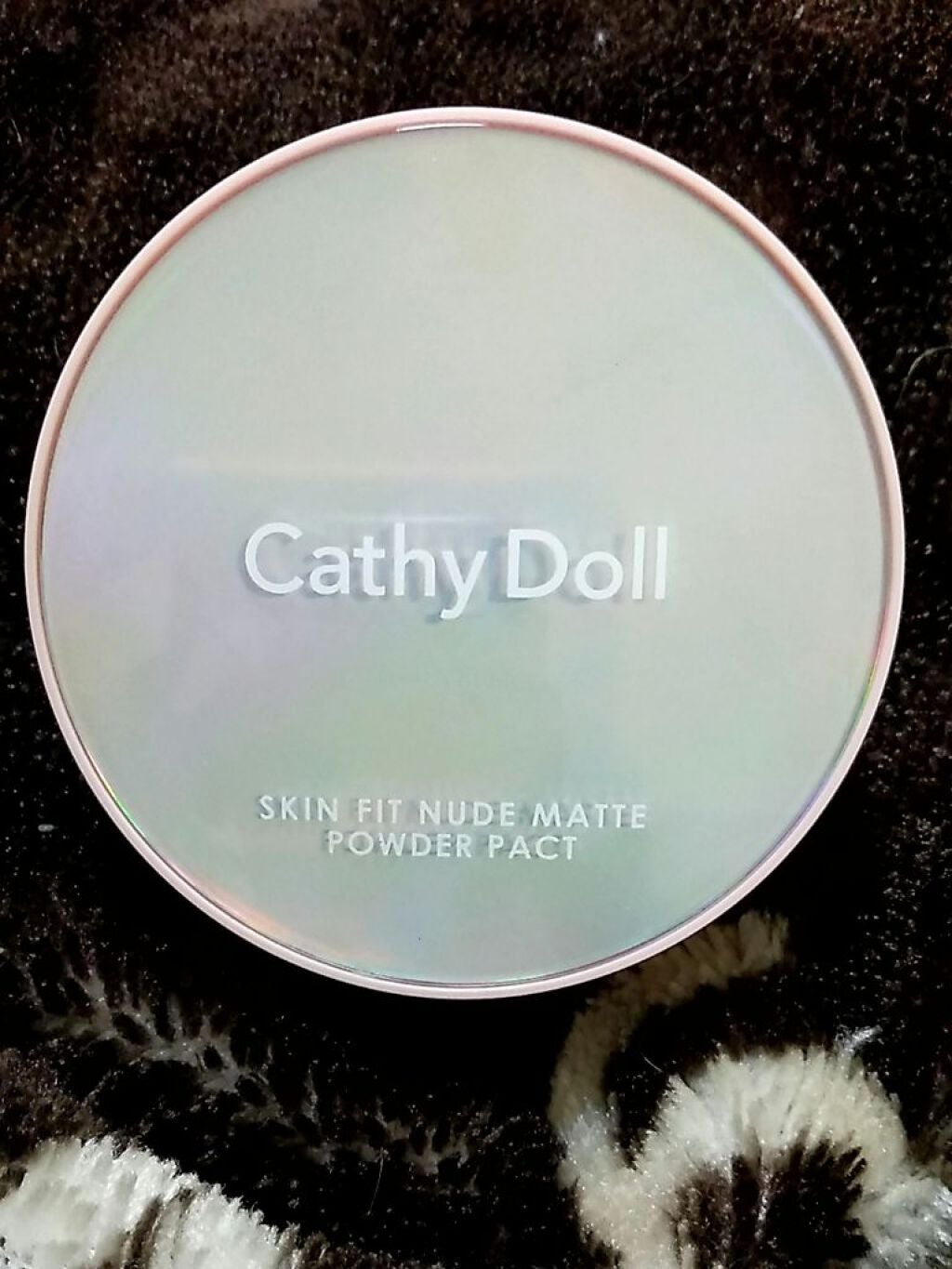 スキンフィットヌードマットパウダーパクト/CathyDoll/プレストパウダーを使ったクチコミ(1枚目)