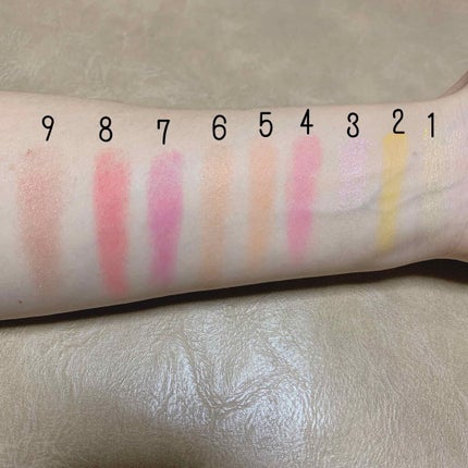 UR GLAM BLOOMING EYE COLOR PALETTE/U R GLAM/アイシャドウパレットを使ったクチコミ(3枚目)