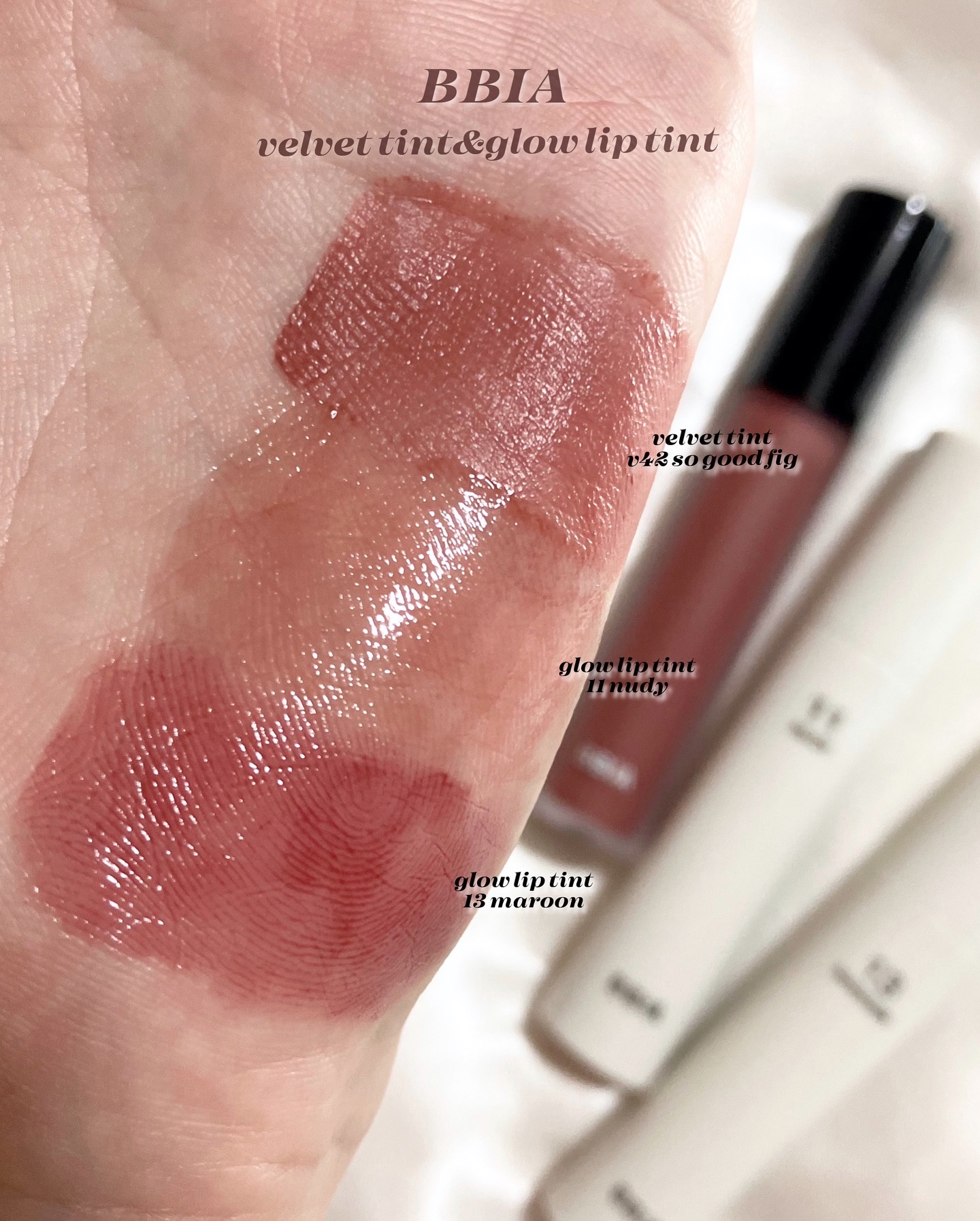 グローリップティント 11 ヌーディー/BBIA/リップティントを使ったクチコミ（3枚目）