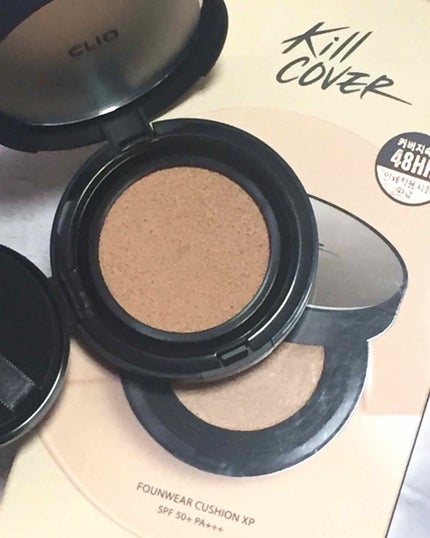 キル カバー ファンウェア クッション エックスピー/CLIO/クッションファンデーションを使ったクチコミ(1枚目)
