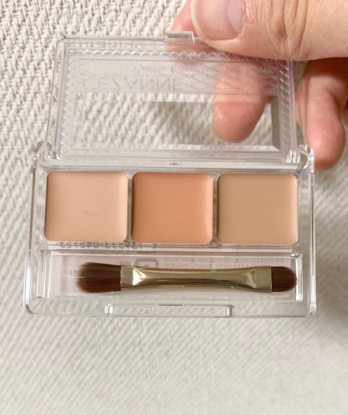 パレットコンシーラー ハイカバー/CEZANNE/パレットコンシーラーを使ったクチコミ(3枚目)