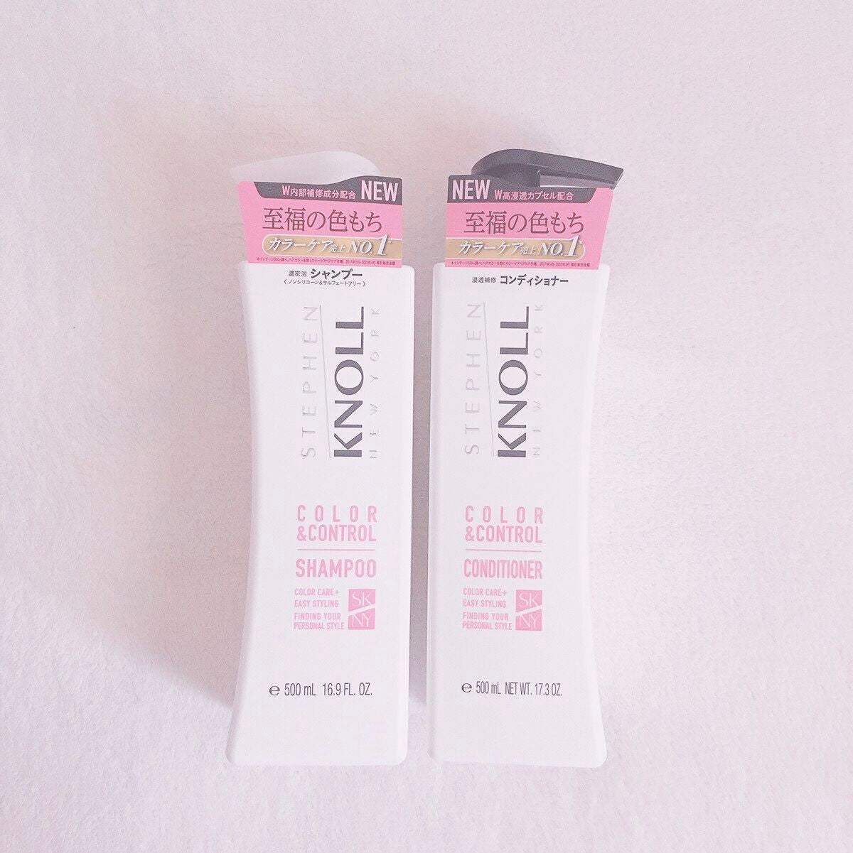 カラーコントロール シャンプー W/コンディショナー W/スティーブンノル ニューヨーク/市販シャンプーを使ったクチコミ(1枚目)