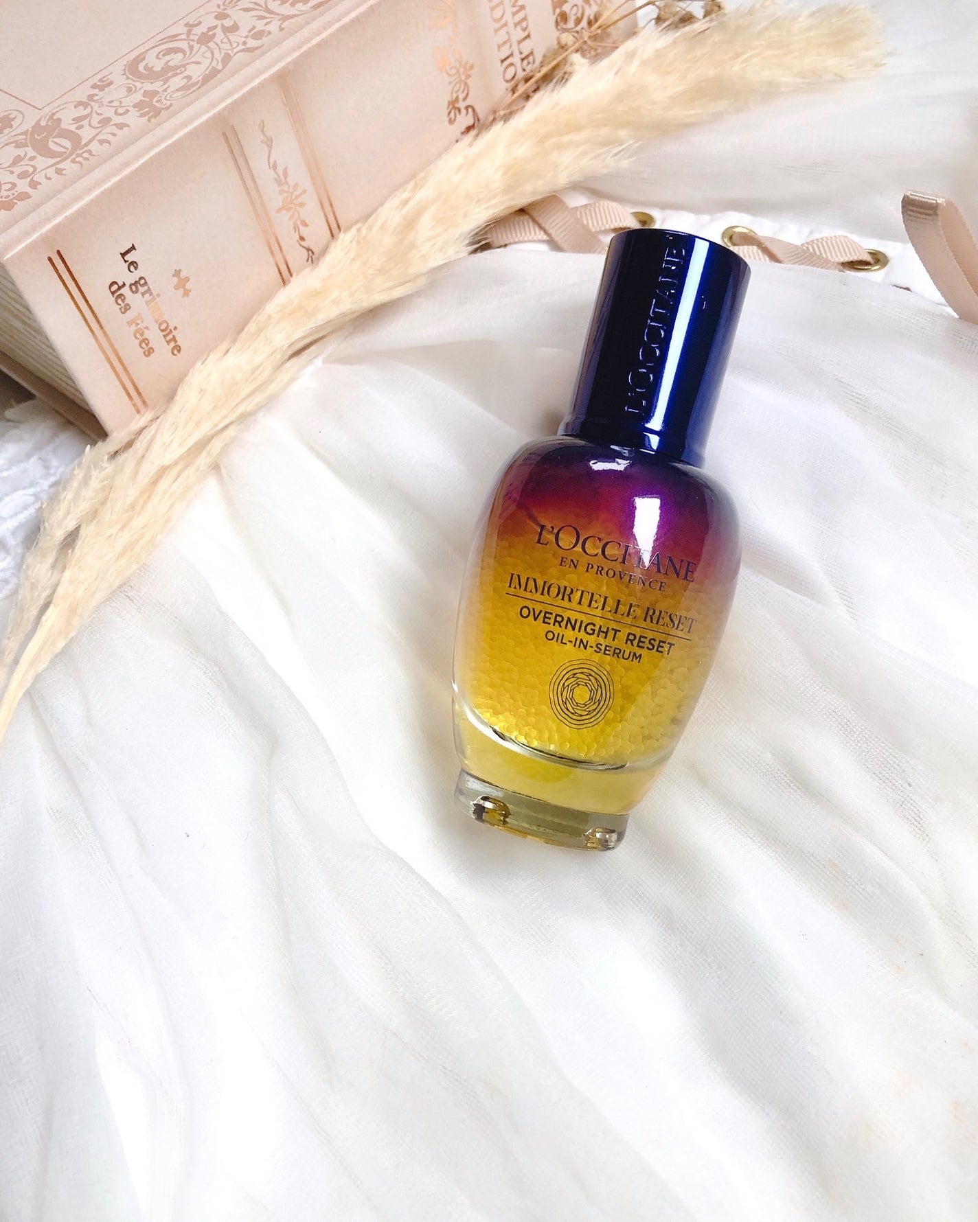 イモーテル オーバーナイトリセットセラム/L'OCCITANE/美容液を使ったクチコミ(5枚目)