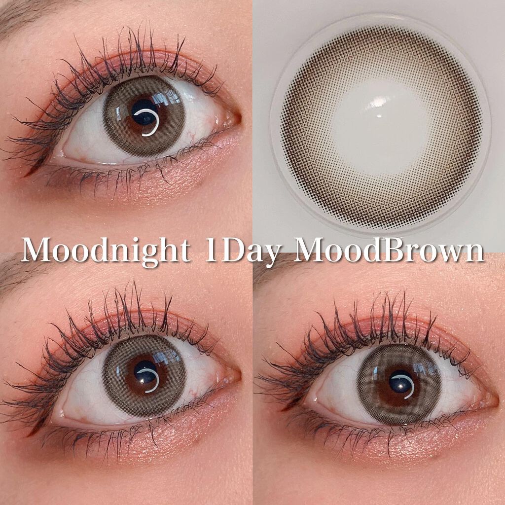 Moodnight 1Month/OLENS/カラーコンタクトレンズを使ったクチコミ(3枚目)