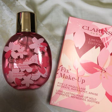 フィックス メイクアップ サクラ/CLARINS/ミスト状化粧水を使ったクチコミ（1枚目）