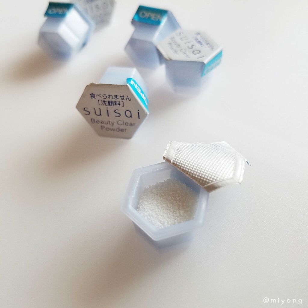 スイサイ ビューティクリア パウダーウォッシュ/suisai/洗顔パウダーを使ったクチコミ（3枚目）