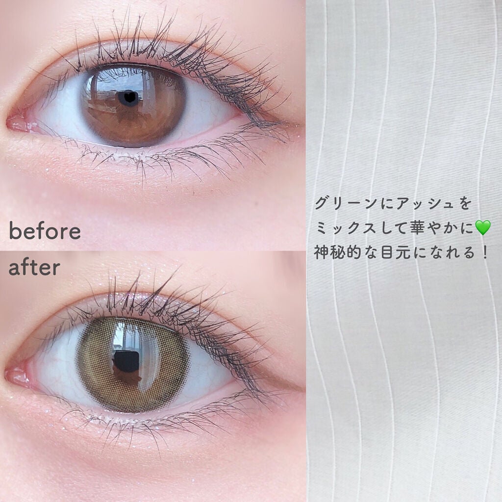 ディアサム(DearSome)/OLOLA/カラーコンタクトレンズを使ったクチコミ(3枚目)