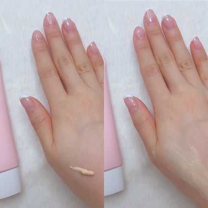 ファンデフリー サンクリーム モイスチャー/manyo/日焼け止めクリームを使ったクチコミ(2枚目)