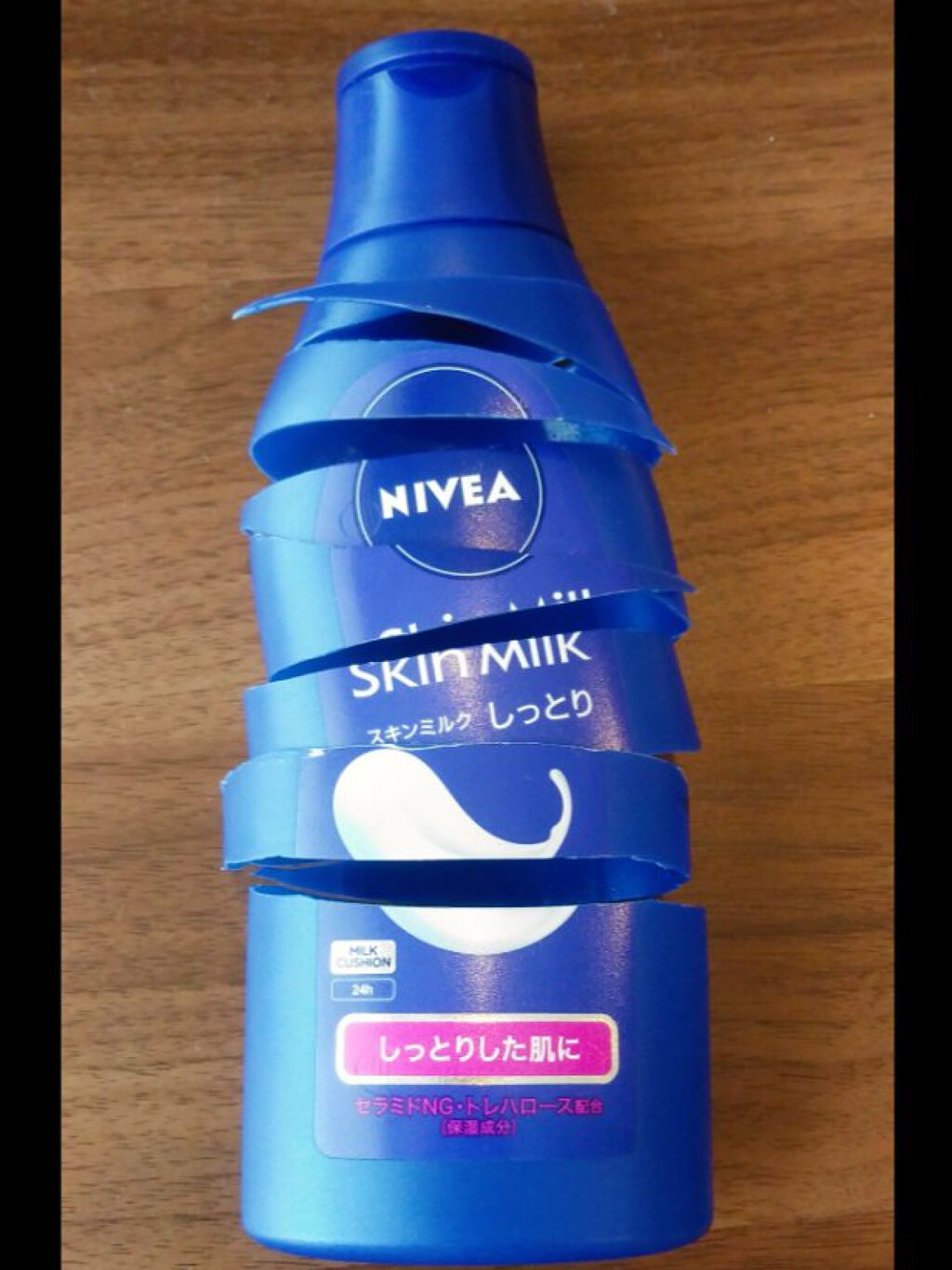 スキンミルク(しっとり)/ニベア/ボディミルクを使ったクチコミ（1枚目）