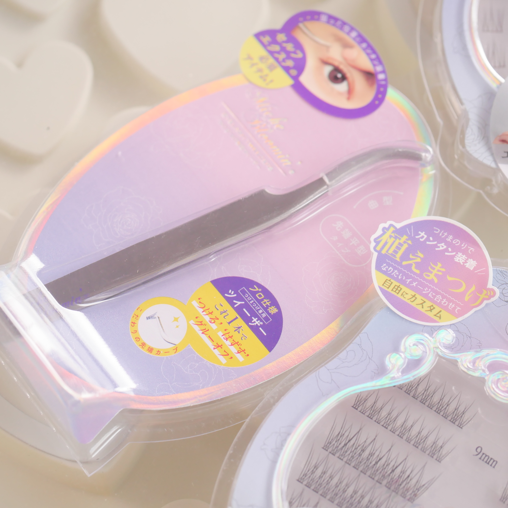 アイラッシュ セルフエクステライン/ミッシュブルーミン/つけまつげを使ったクチコミ（3枚目）