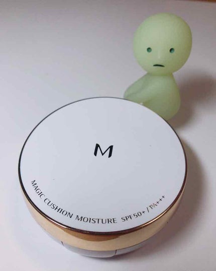M クッション ファンデーション(モイスチャー)/MISSHA/クッションファンデーションを使ったクチコミ(1枚目)