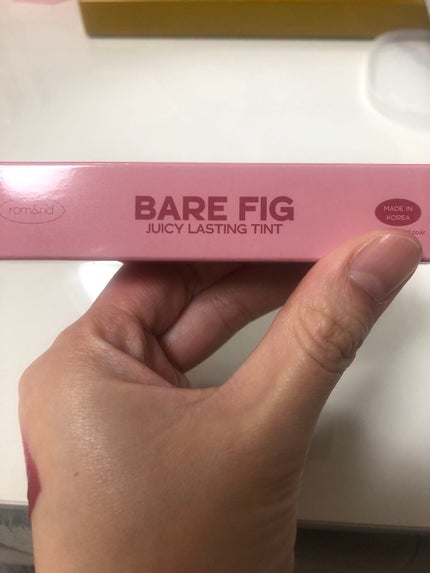 ジューシーラスティングティント/rom&nd/リップティントを使ったクチコミ(2枚目)