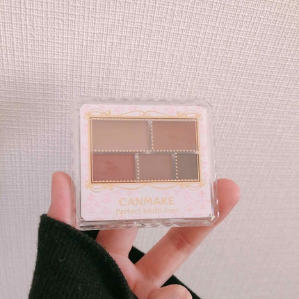 パーフェクトマルチアイズ/キャンメイク/アイシャドウパレットを使ったクチコミ(1枚目)