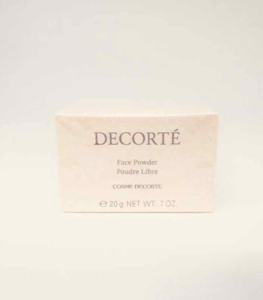 AQ MW フェイスパウダー/DECORTÉ/ルースパウダーを使ったクチコミ（1枚目）