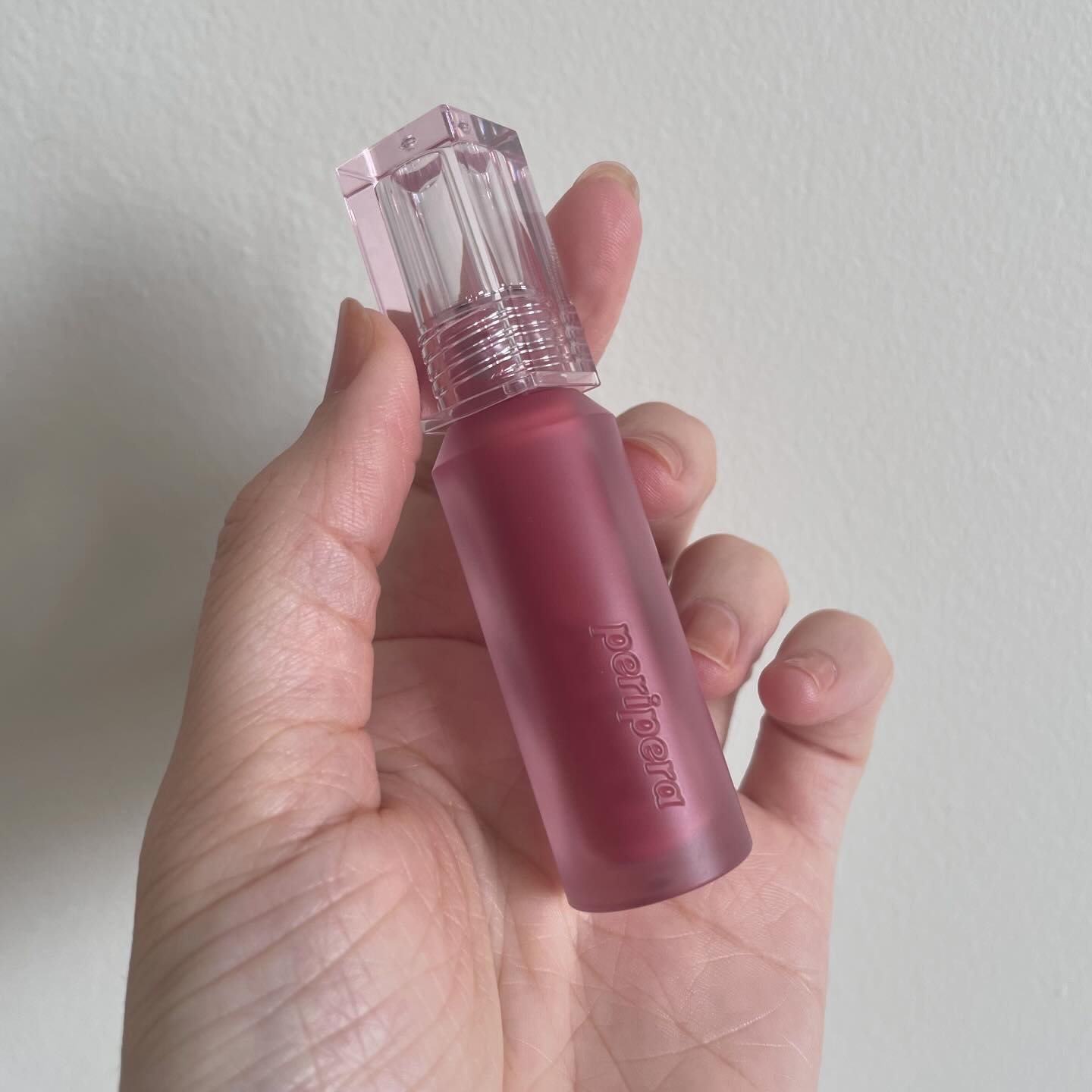 ウォーター ベアー ティント 05 レッド アップデート(RED UPDATE)/PERIPERA/リップティントを使ったクチコミ（3枚目）