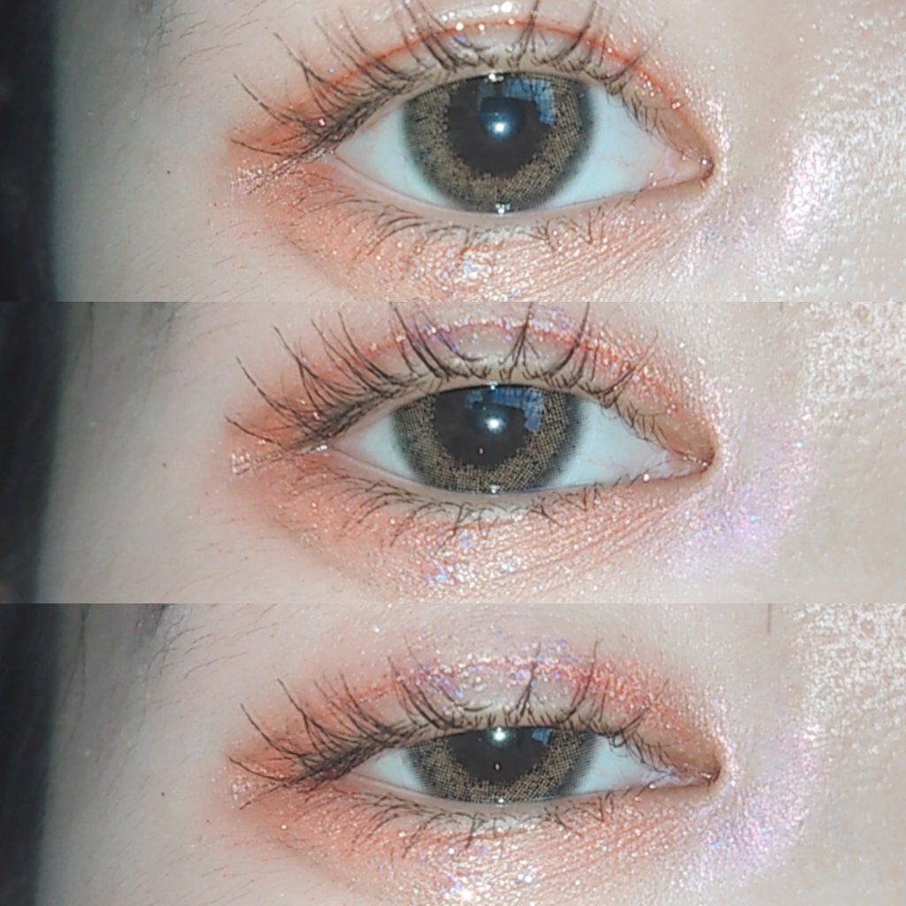 パールブリーアイグリッター G04 きらきらミルキーウェイ/BLACK ROUGE/グリッターを使ったクチコミ（3枚目）