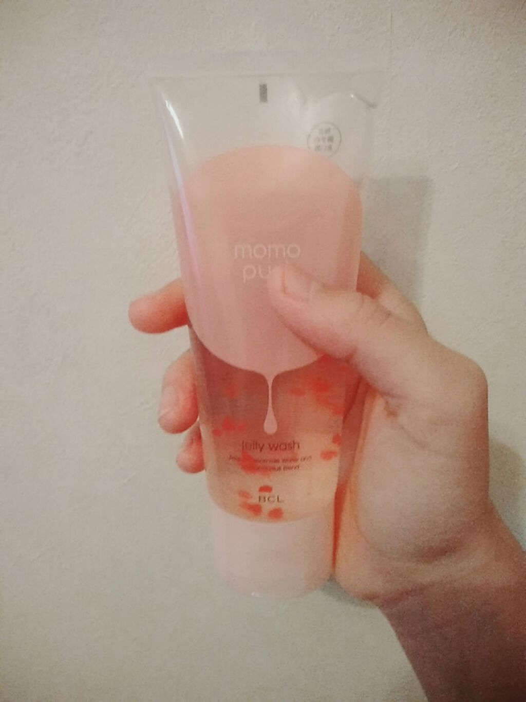 潤いジェリー洗顔/ももぷり/洗顔フォームを使ったクチコミ（1枚目）