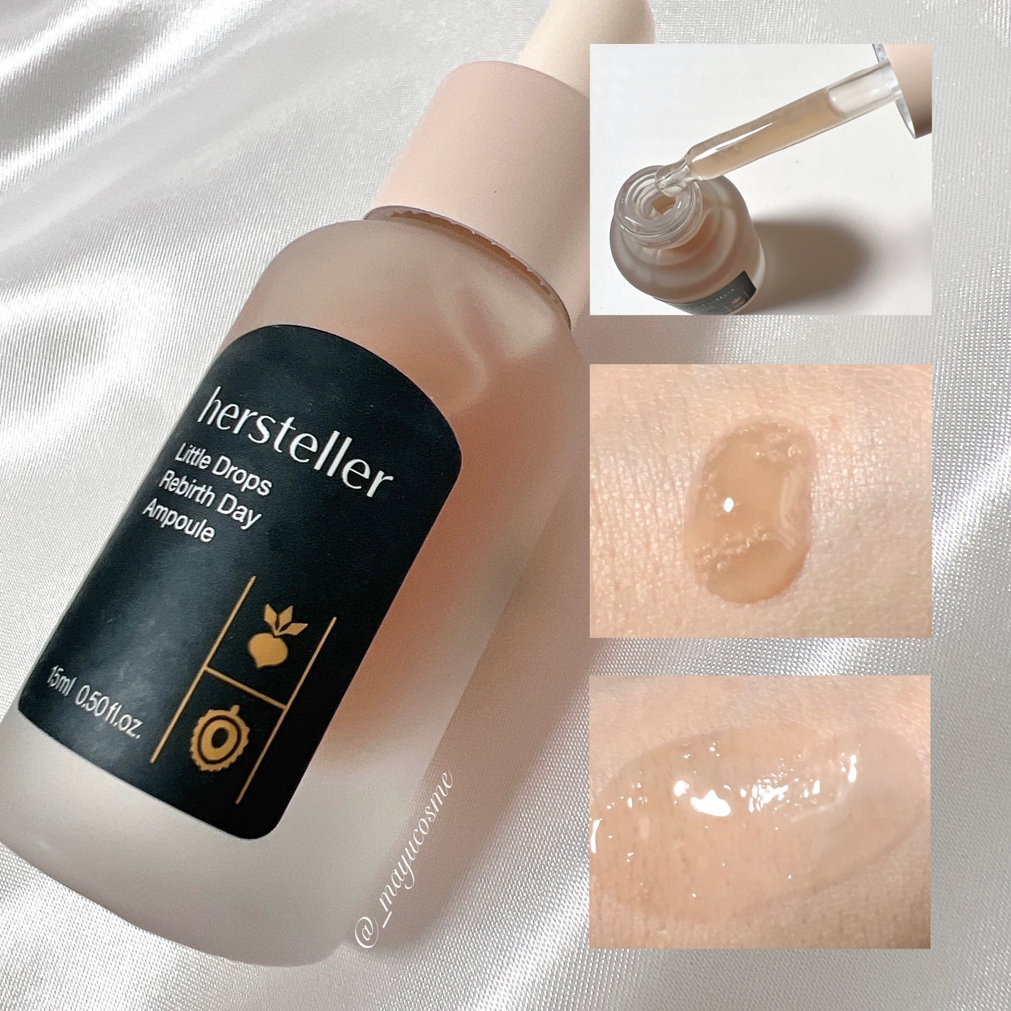 Little Drops Rebirth Day Ampoule/Hersteller/美容液を使ったクチコミ(2枚目)