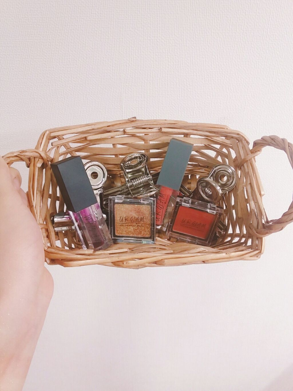 UR GLAM　POWDER EYESHADOW/U R GLAM/単色アイシャドウを使ったクチコミ（2枚目）