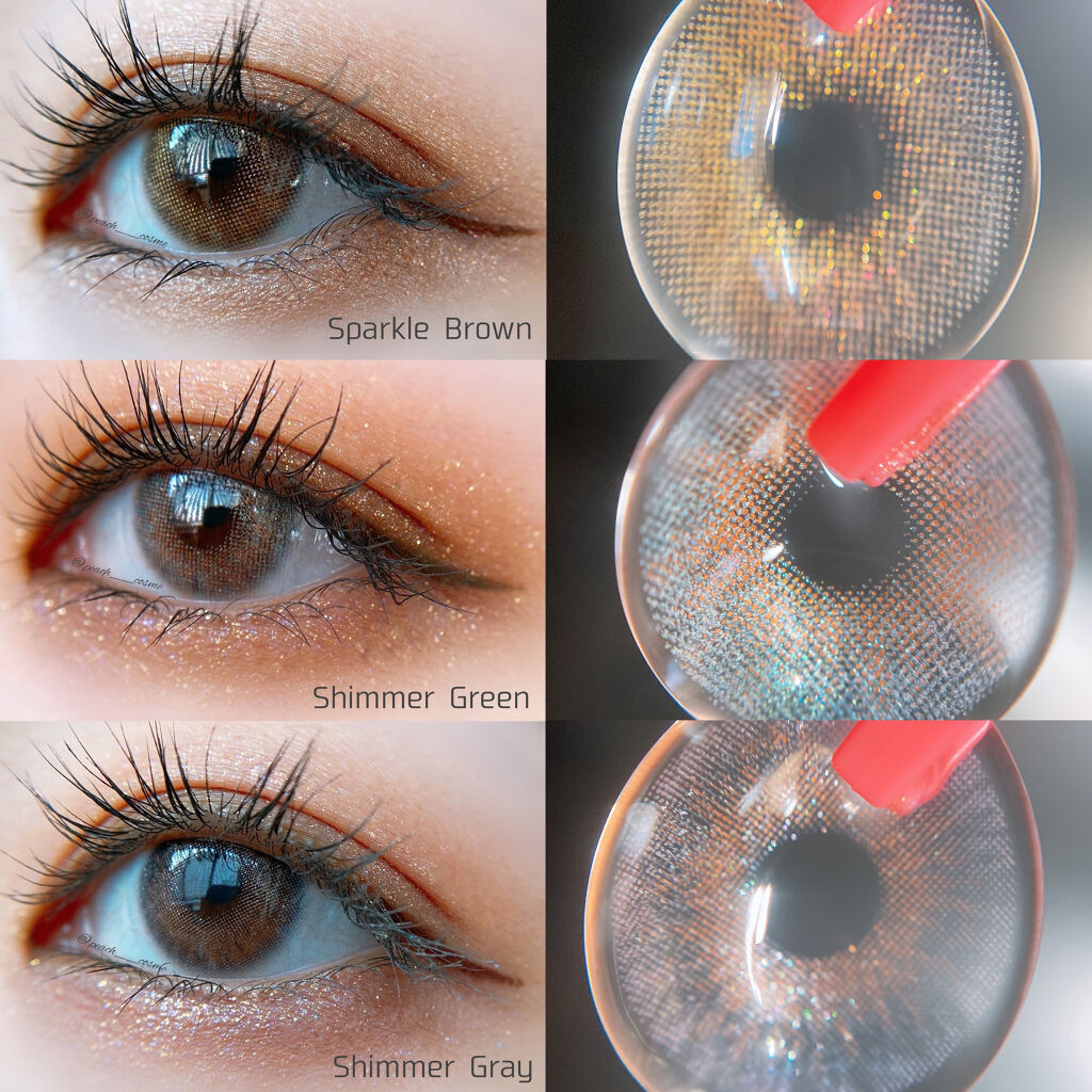 MICA.3month/NANA LENS/カラーコンタクトレンズを使ったクチコミ（2枚目）