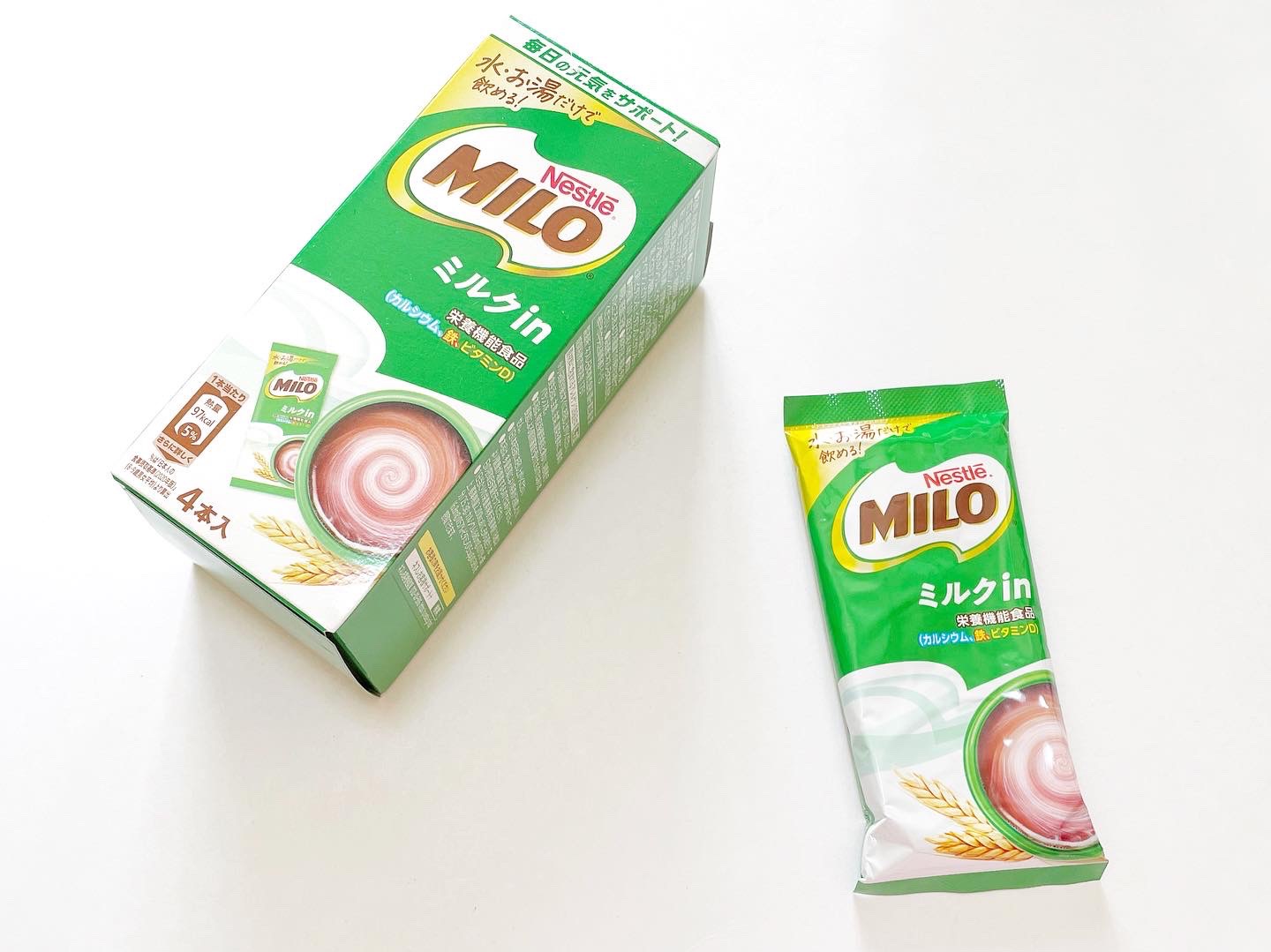 ミロ ミルクin スティック/Nestle/ドリンクを使ったクチコミ（1枚目）