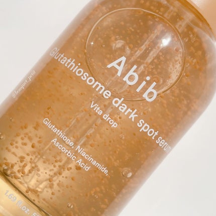 アビブ グルタチオンソームダークスポットセラムビタドロップ/Abib /美容液を使ったクチコミ(4枚目)
