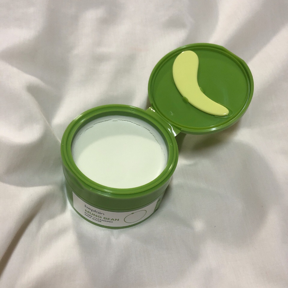 緑豆毛穴クレンジングミルクバーム/beplain/クレンジングバームを使ったクチコミ（3枚目）