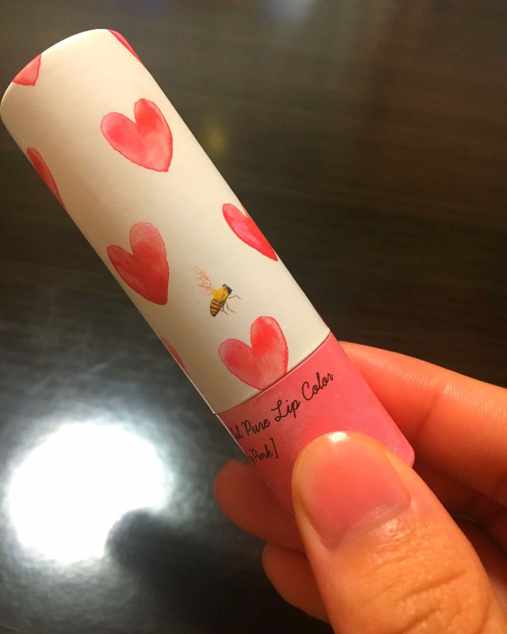 ワンダーハニー ハートフルなピュアリップ/VECUA Honey/口紅を使ったクチコミ（1枚目）