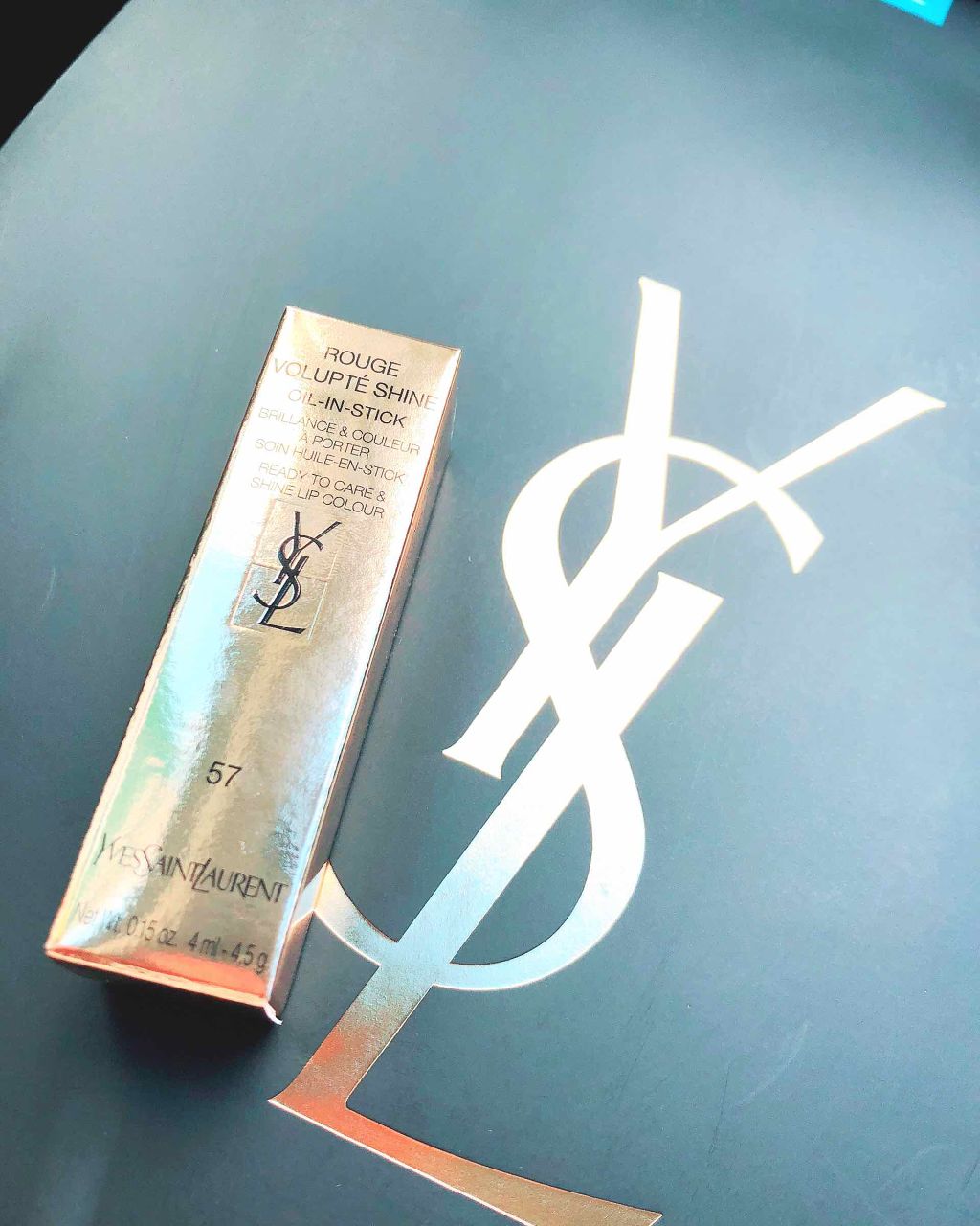 ルージュ ヴォリュプテ シャイン/YVES SAINT LAURENT BEAUTE/口紅を使ったクチコミ(1枚目)