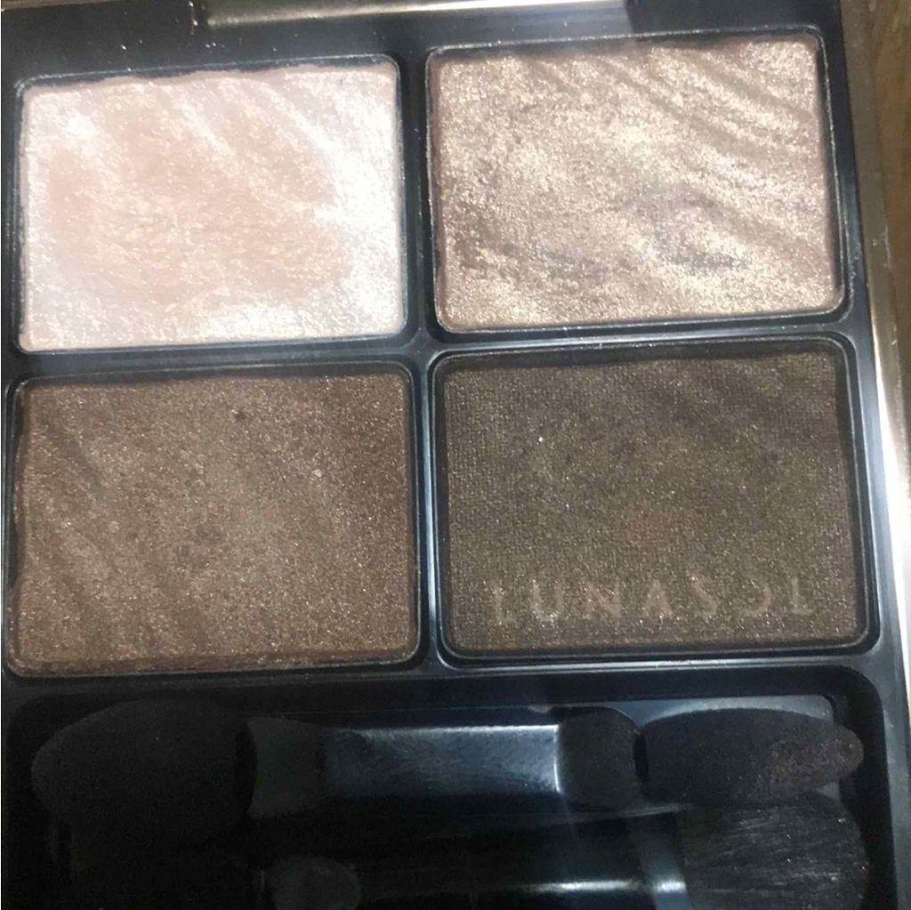 スリーディメンショナルアイズ/LUNASOL/アイシャドウパレットを使ったクチコミ(2枚目)