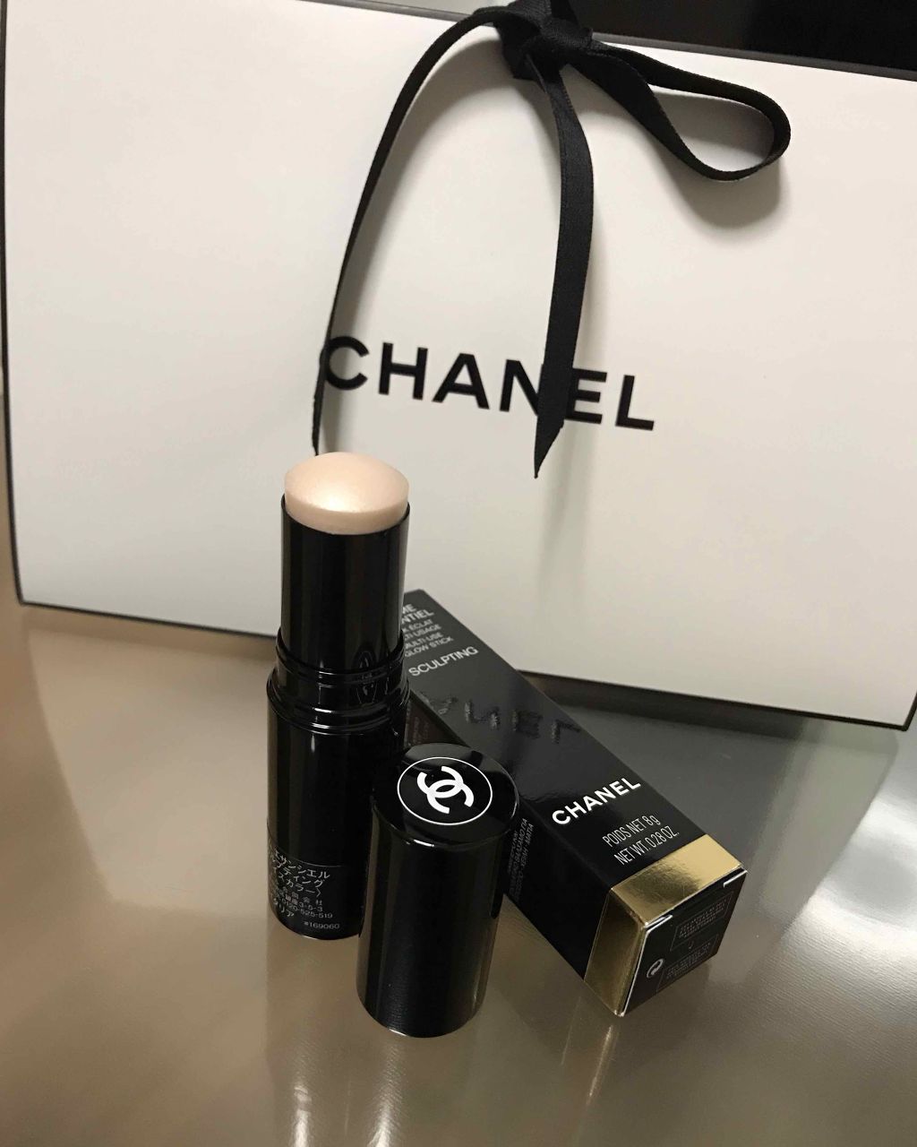 ボーム エサンシエル/CHANEL/スティックハイライトを使ったクチコミ（1枚目）