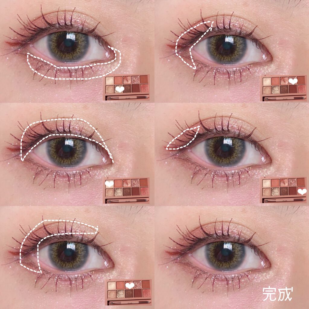 プロ アイ パレット/CLIO/アイシャドウパレットを使ったクチコミ(6枚目)