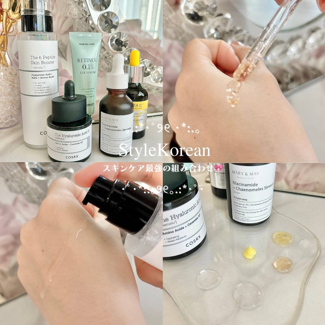 ナイアシンアミド+カリンエキス セラム/MARY&MAY/美容液を使ったクチコミ(1枚目)