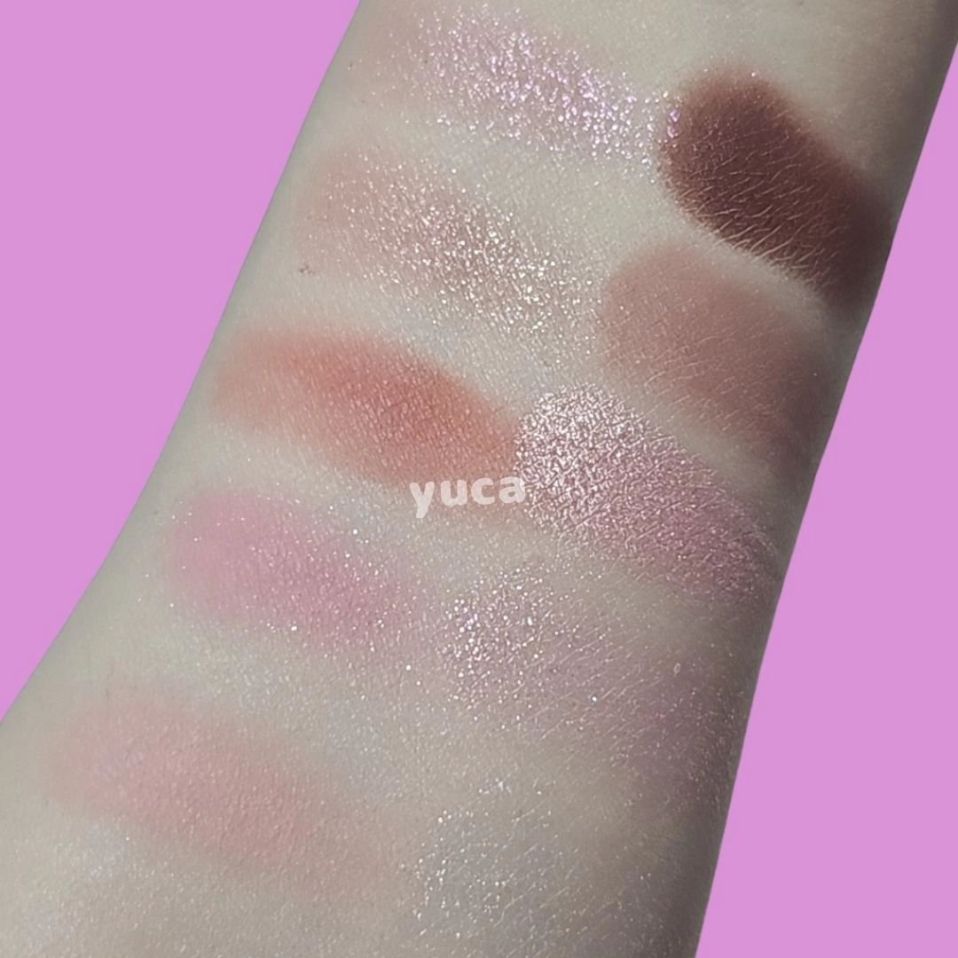 ライト オン アイズ シャドウ パレット 11PM 02 サマーナイト/Lummir/アイシャドウパレットを使ったクチコミ（3枚目）