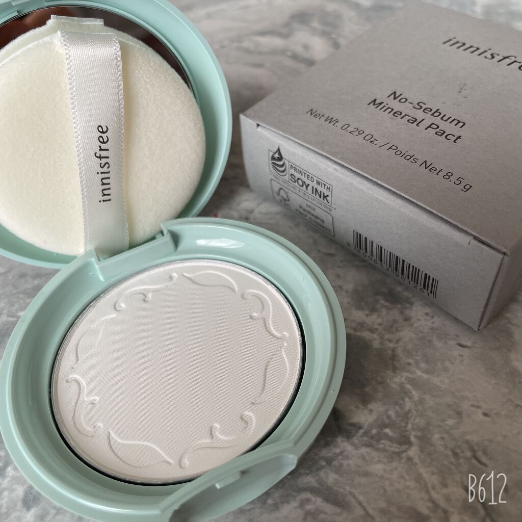 ノーセバム ミネラルパクト N/innisfree/プレストパウダーを使ったクチコミ(1枚目)
