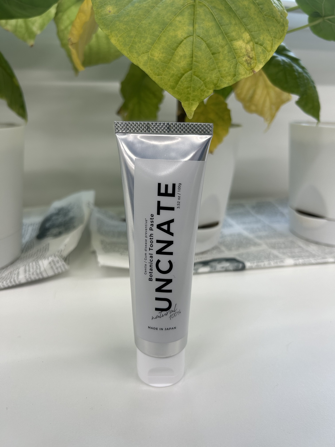 薬用ボタニカルトゥースペースト/UNCNATE/歯磨き粉を使ったクチコミ（1枚目）