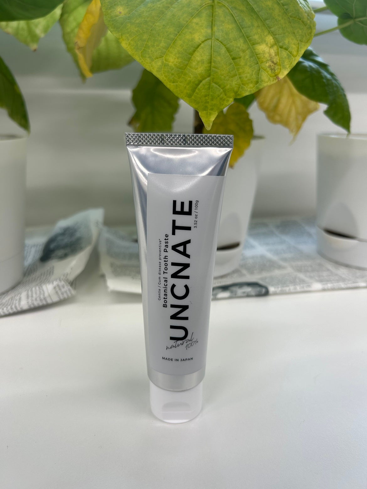 薬用ボタニカルトゥースペースト/UNCNATE/歯磨き粉を使ったクチコミ(1枚目)